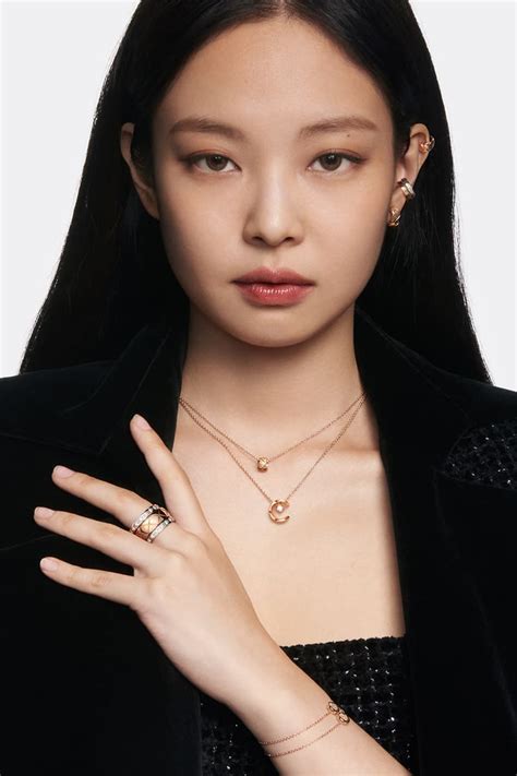 blackpink jennie chanel necklace|jennie and chanel outfits.